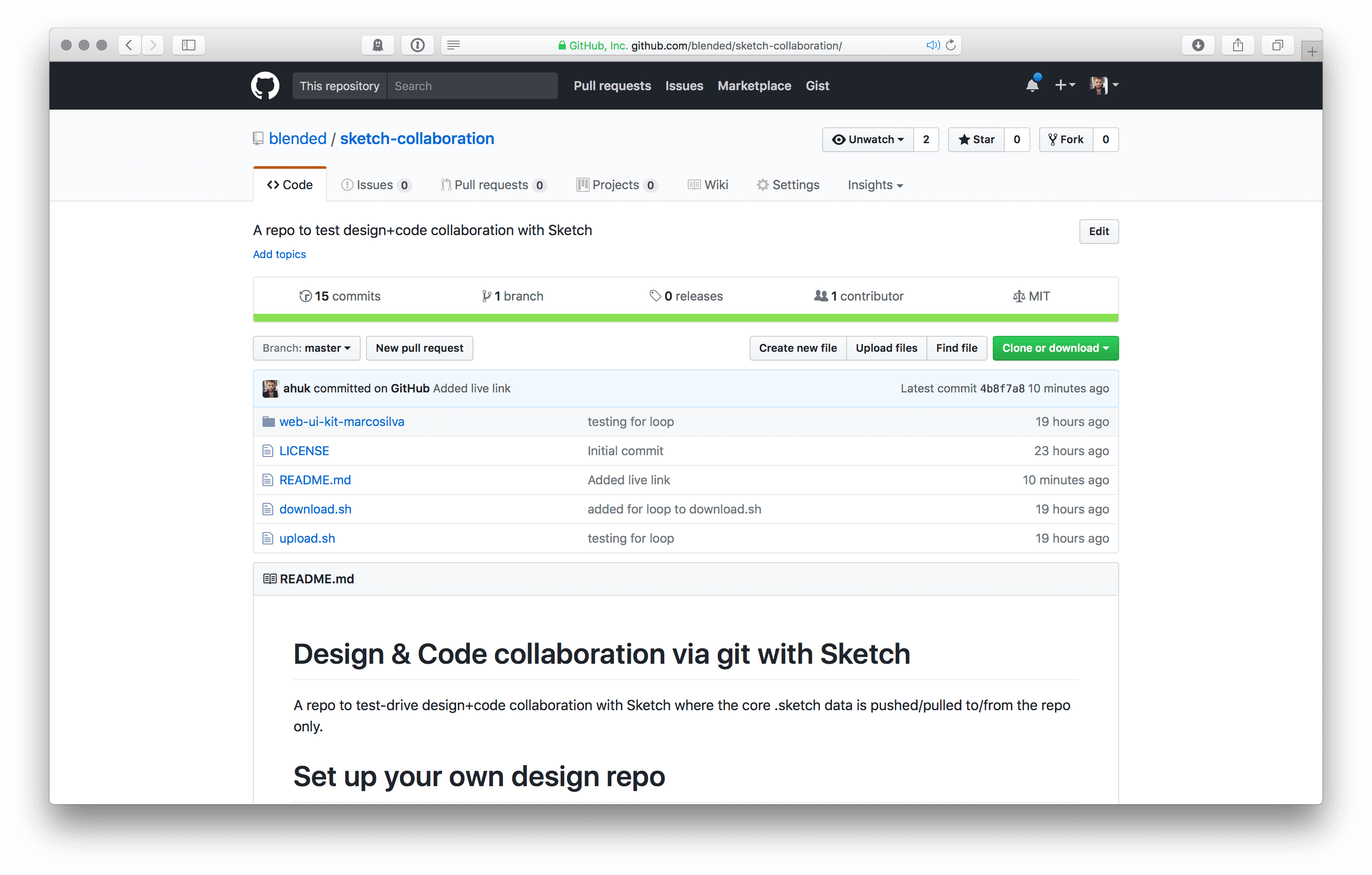 Head to Github to download the design repo