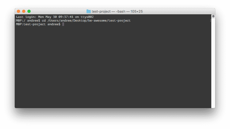 Screenshot 1: After installing Sketchtool
