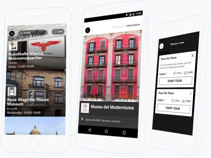 Cloudguide: UX design, interaction design, backend, frontend engineering for mobile