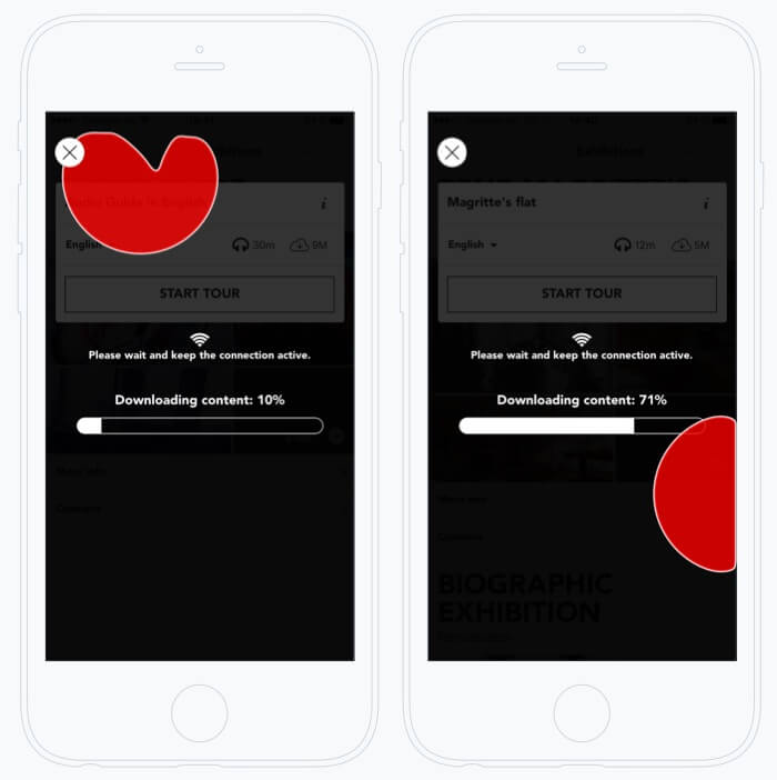 Cloudguide: UX design, interaction design, backend, frontend engineering for mobile