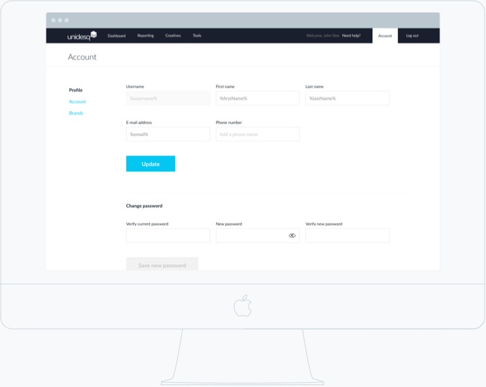 Unidesq.com, Interaktionsdesign und Visual Design, User Research